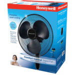 Honeywell Oscillating Stand Fan – 16″ – Black