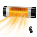 Gymax 1500W Wall-Mounted Infrared Patio