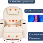 YODOLLA Elderly Recliner Vibration Heated