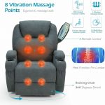 YODOLLA Elderly Recliner Vibration Heated