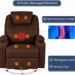 YODOLLA Elderly Recliner Vibration Heated